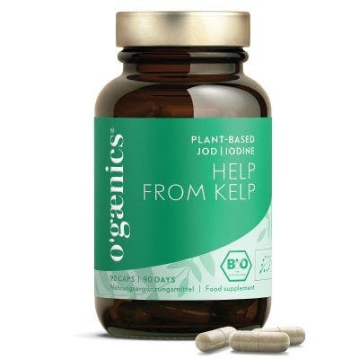 HELP FROM KELP PLANT-BASED IODINE 90CAPS