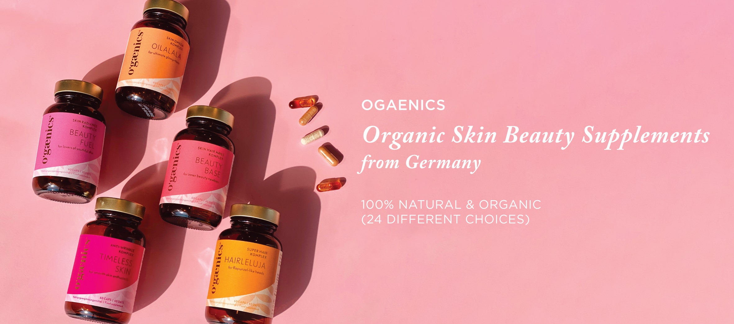 Ogaenics Skin Beauty Supplements