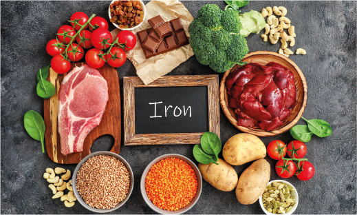 iron nutrient foods